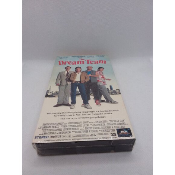 The Dream Team (VHS, 1990) Michael Keaton Christopher Lloyd Sealed Video - Picture 6 of 9